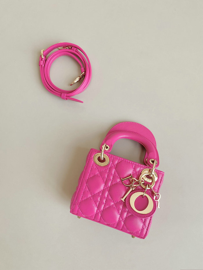 Lady Dior Micro Bag Pink DM3305