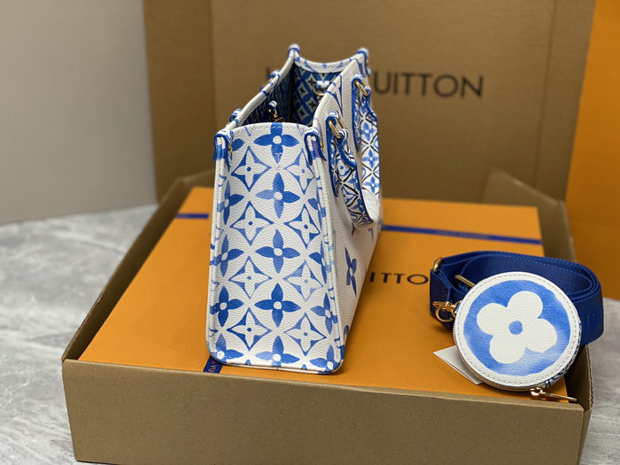 Louis Vuitton OnTheGo PM Blue M22976