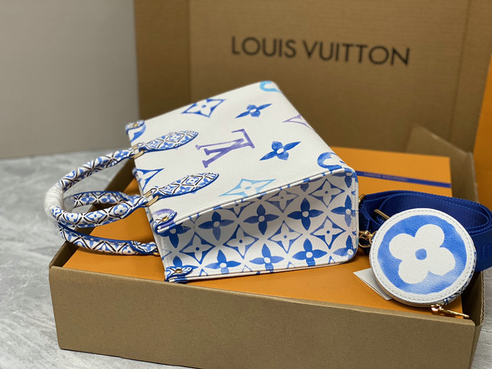 Louis Vuitton OnTheGo PM Blue M22976