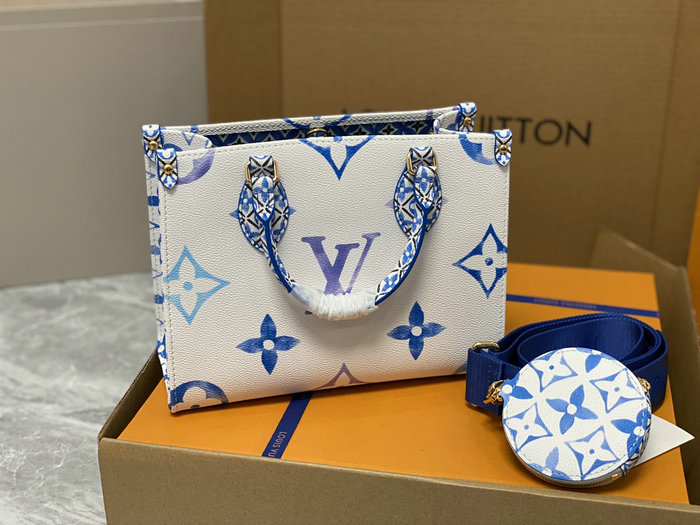 Louis Vuitton OnTheGo PM Blue M22976