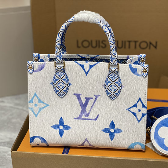 Louis Vuitton OnTheGo PM Blue M22976