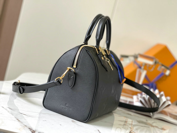 Louis Vuitton Speedy Bandouliere 25 Bag Black M59273