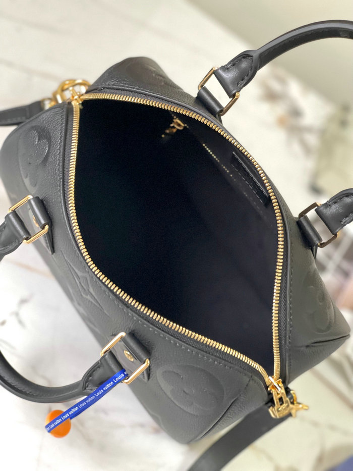 Louis Vuitton Speedy Bandouliere 25 Bag Black M59273