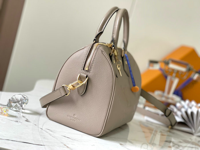 Louis Vuitton Speedy Bandouliere 25 Bag Grey M59273