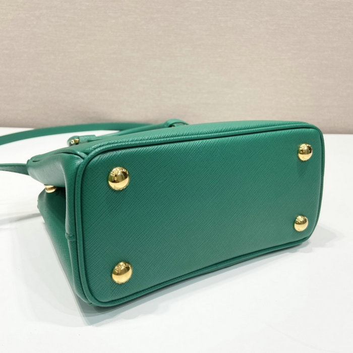 Prada Galleria Saffiano leather mini-bag Green 1BA906