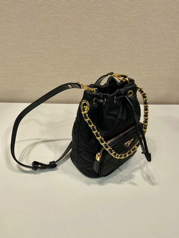 Prada Re-Nylon shoulder bag Black 1BH038