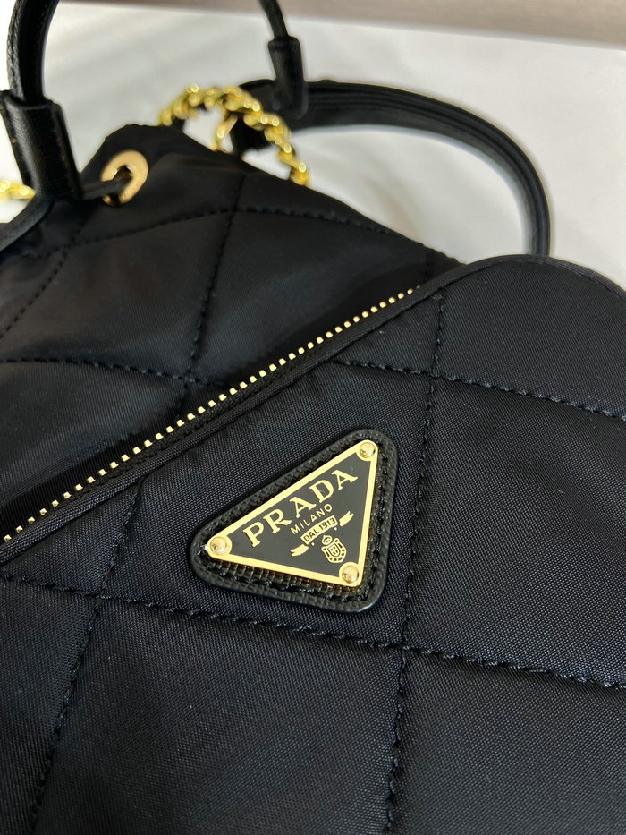 Prada Re-Nylon shoulder bag Black 1BH038