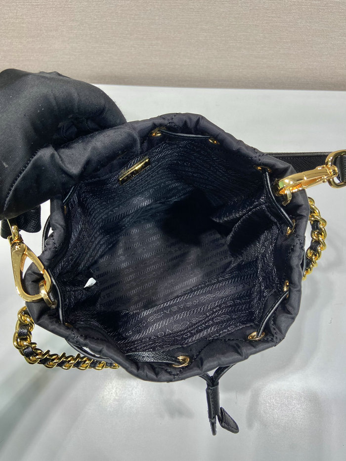 Prada Re-Nylon shoulder bag Black 1BH038