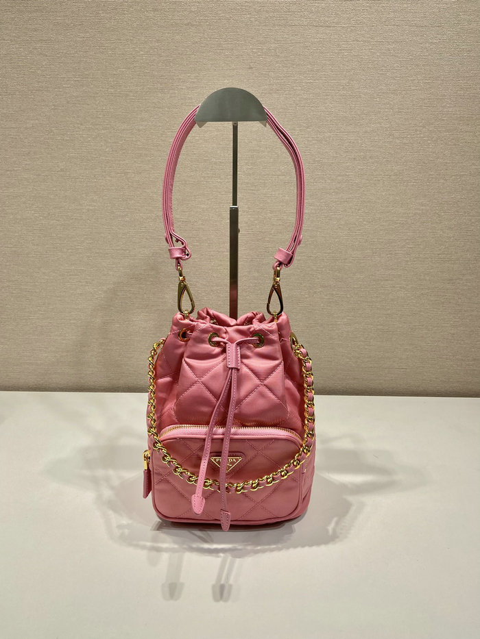Prada Re-Nylon shoulder bag Pink 1BH038