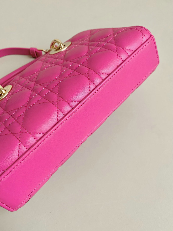 Small Dior Or Lady D-Joy Bag Pink D3380