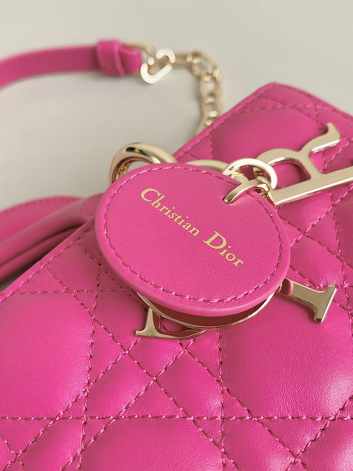 Small Dior Or Lady D-Joy Bag Pink D3380