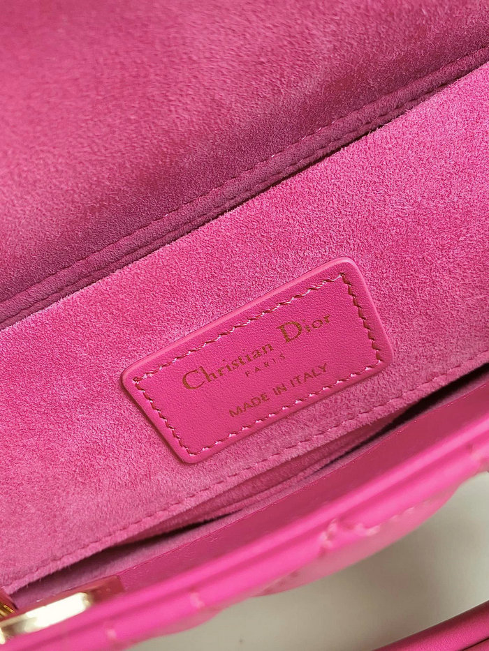 Small Dior Or Lady D-Joy Bag Pink D3380