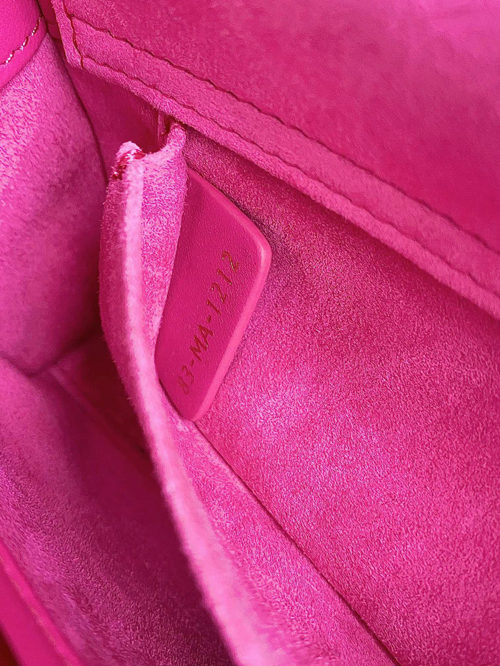 Small Dior Or Lady D-Joy Bag Pink D3380