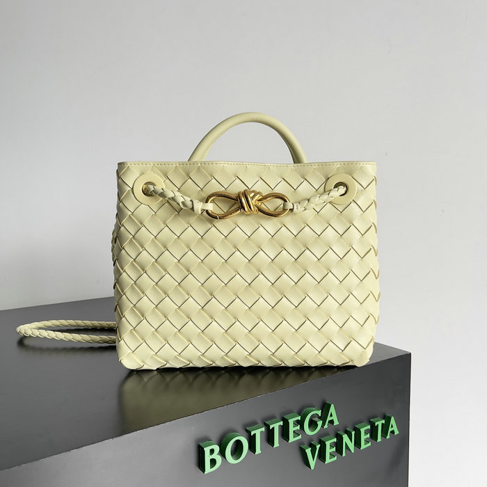 Bottega Veneta Small Andiamo Tote Bag Yellow B74356