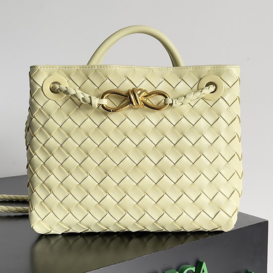 Bottega Veneta Small Andiamo Tote Bag Yellow B74356