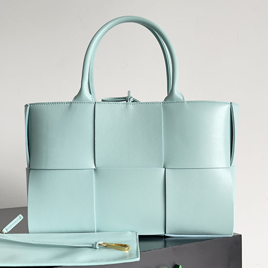 Bottega Veneta Small Arco Tote Bag Skyblue B652867