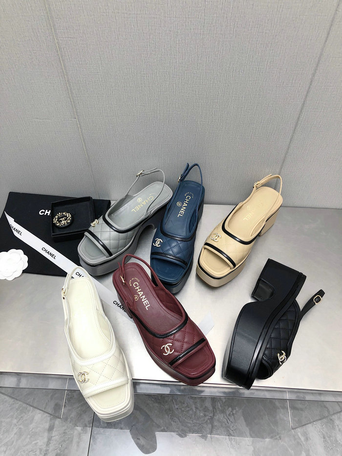 Chanel Platform Sandals SNC063009