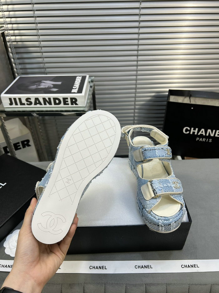 Chanel Wedge Sandals SNC063006