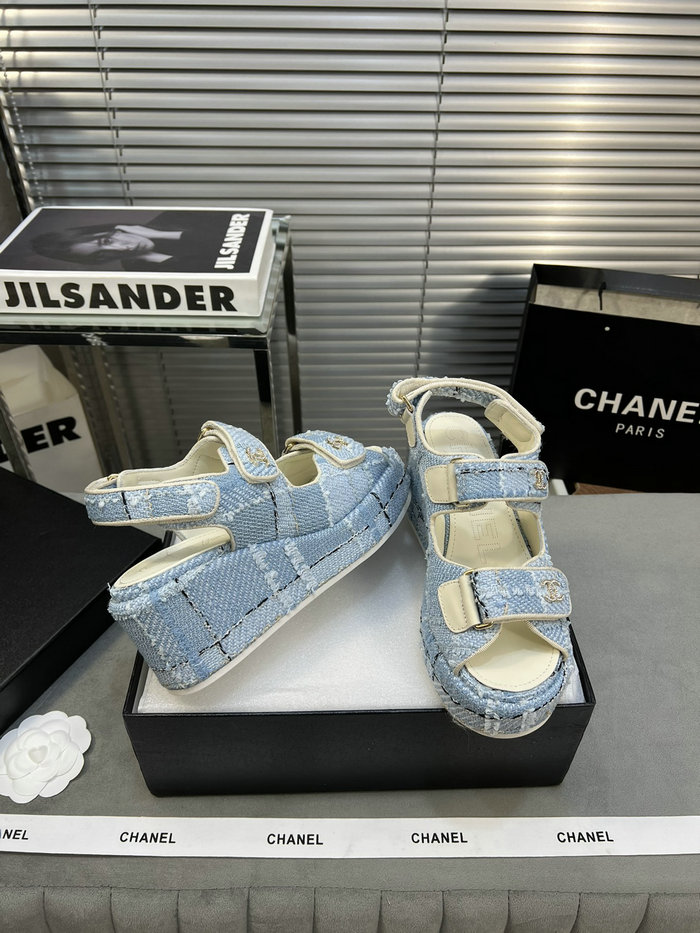 Chanel Wedge Sandals SNC063006