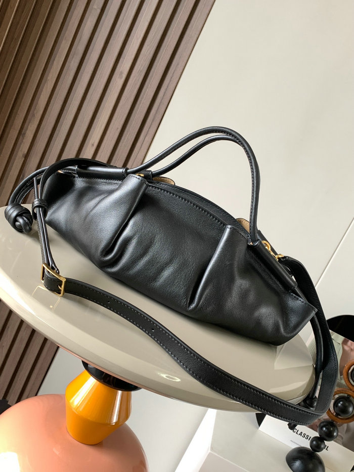 LOEWE Paseo Small Leather Tote Bag Black LT9022