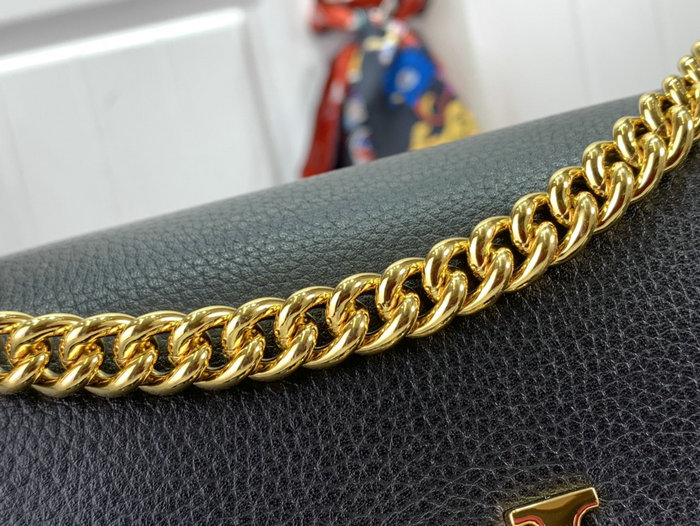 Louis Vuitton MyLockMe Chain Bag Black M82121