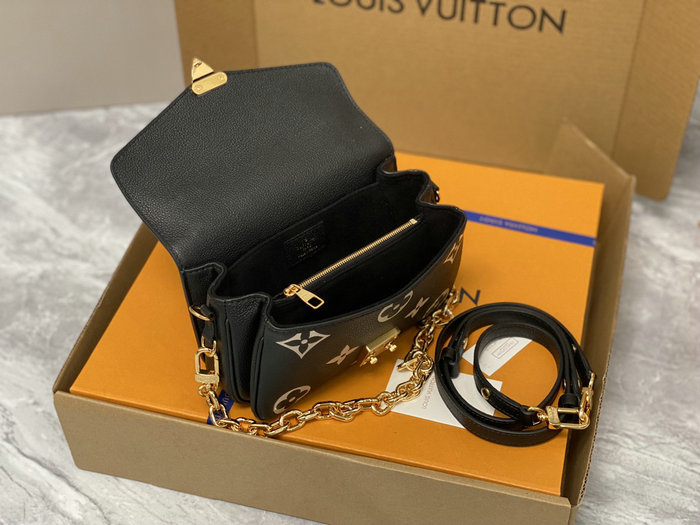 Louis Vuitton Pochette Metis East West Black M46596