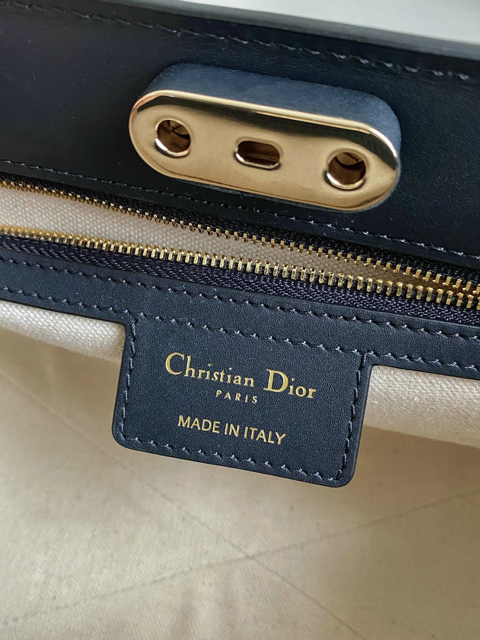 Medium Dior Key Bag Blue DM6098