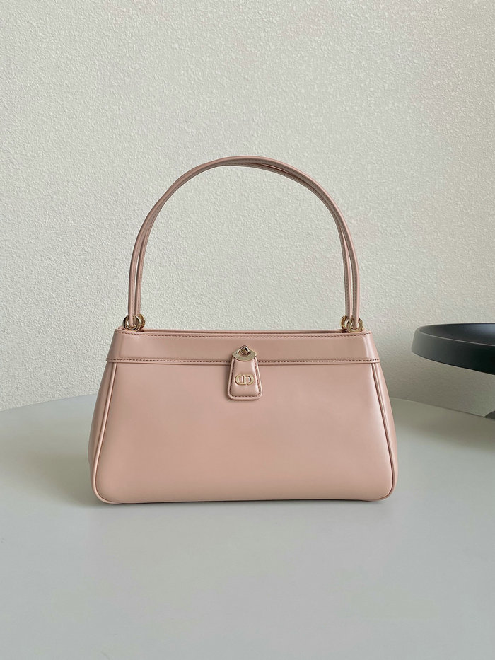 Medium Dior Leather Key Bag Pink DM6098