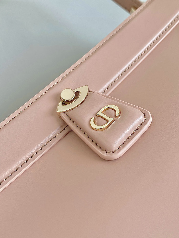 Medium Dior Leather Key Bag Pink DM6098