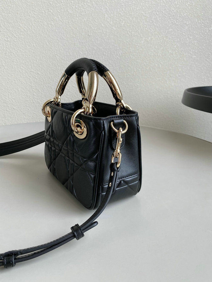 Mini Dior Lady Handbag Black DM7501
