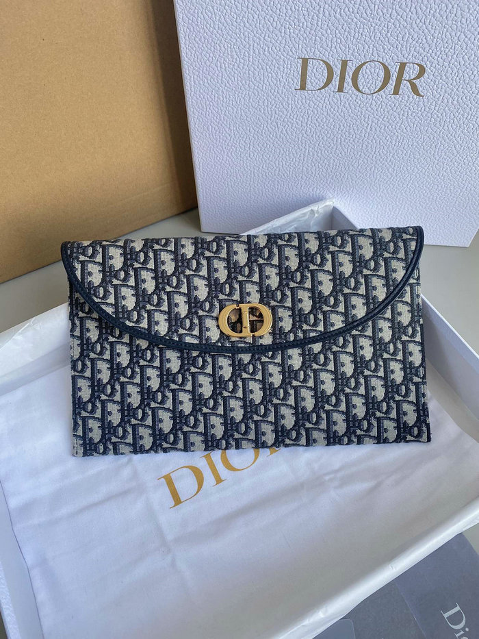 Dior 30 Montaigne Avenue Pouch with Flap D6055