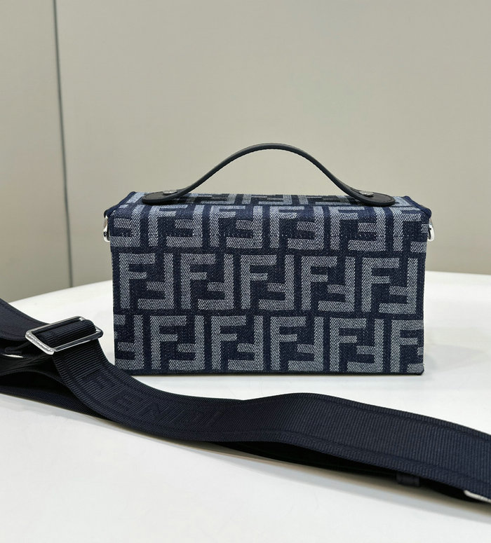 Fendi Baguette Soft Trunk Blue F80102