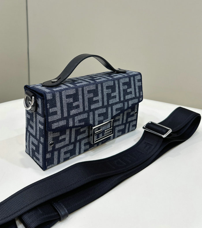 Fendi Baguette Soft Trunk Blue F80102