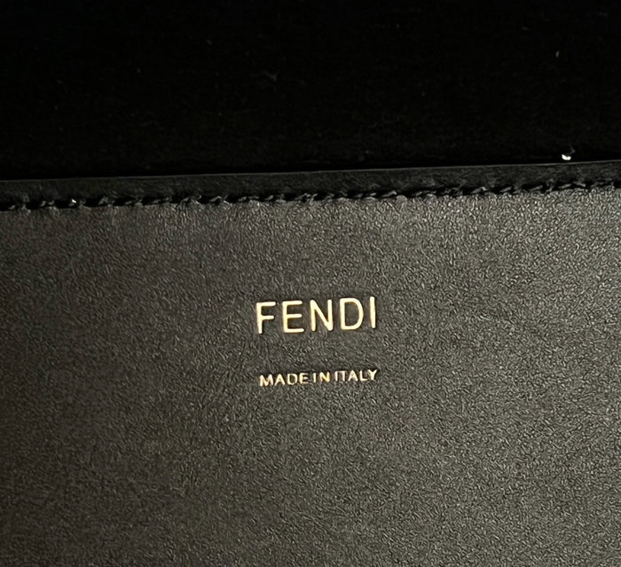 Fendi Medium Sunshine Tote Black F8266