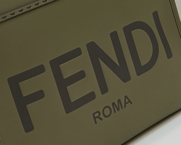 Fendi Medium Sunshine Tote Green F8266