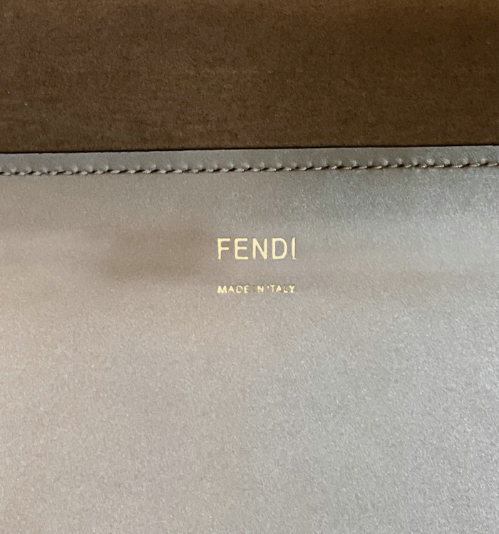 Fendi Medium Sunshine Tote Grey F8266