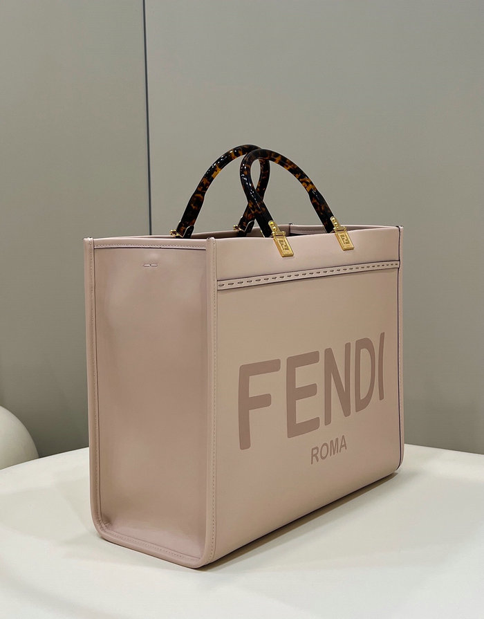 Fendi Medium Sunshine Tote Pink F8266