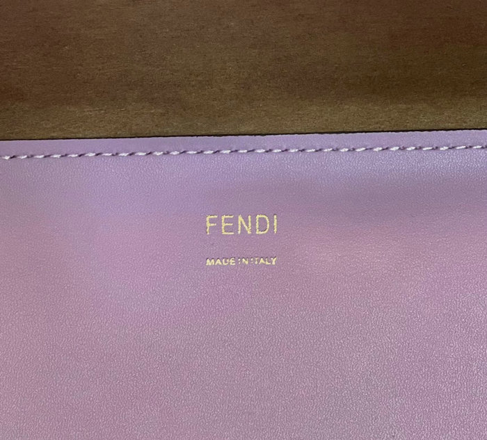 Fendi Medium Sunshine Tote Purple F8266