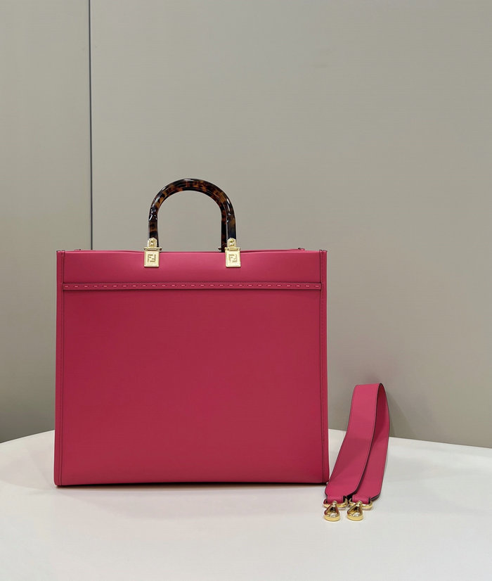 Fendi Medium Sunshine Tote Rose F8266