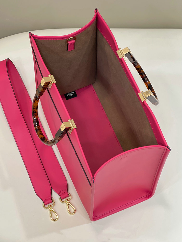 Fendi Medium Sunshine Tote Rose F8266