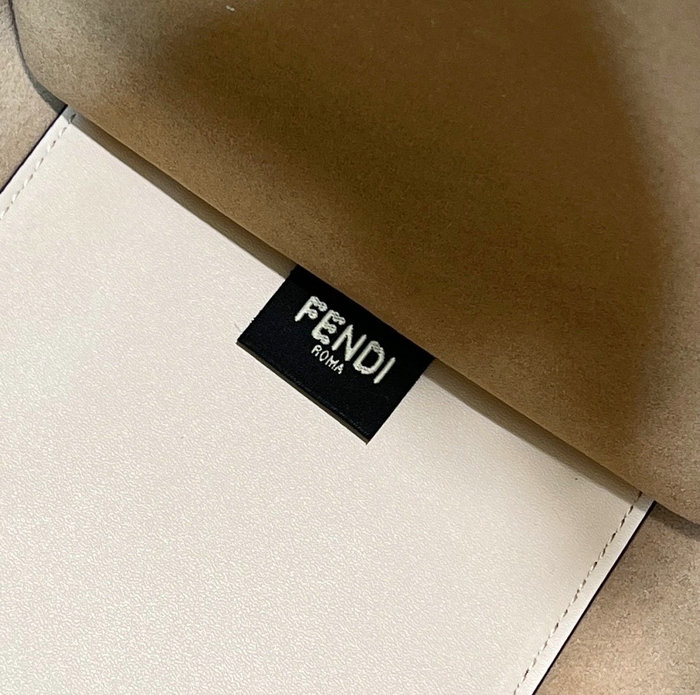 Fendi Medium Sunshine Tote White F8266