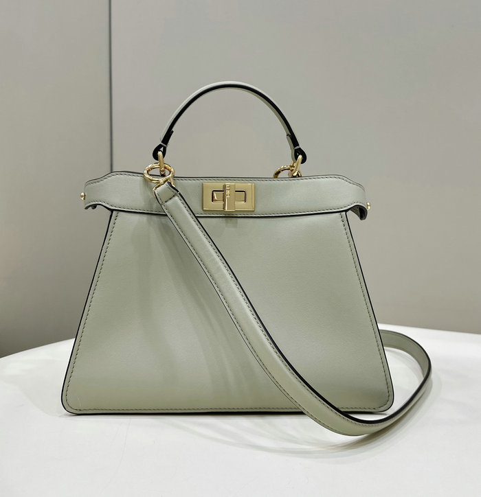 Fendi Peekaboo ISeeU Small Bag Green F80011A