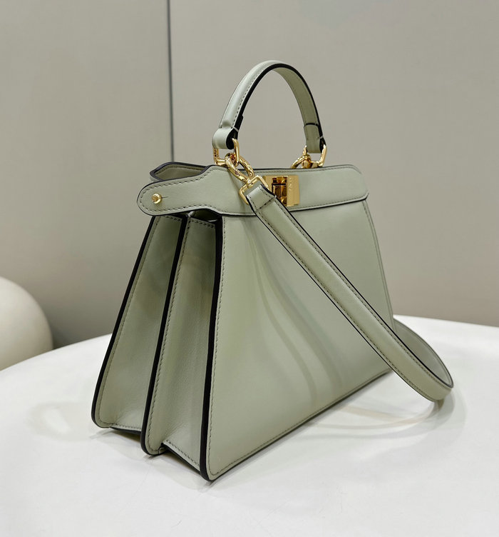 Fendi Peekaboo ISeeU Small Bag Green F80011A