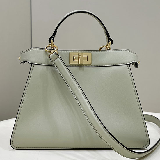 Fendi Peekaboo ISeeU Small Bag Green F80011A