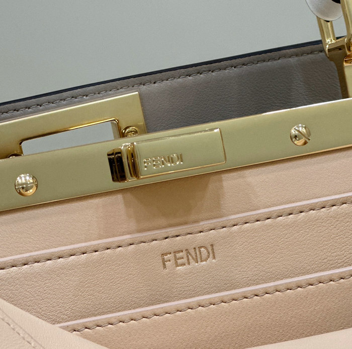 Fendi Peekaboo ISeeU Small Bag White F80011A