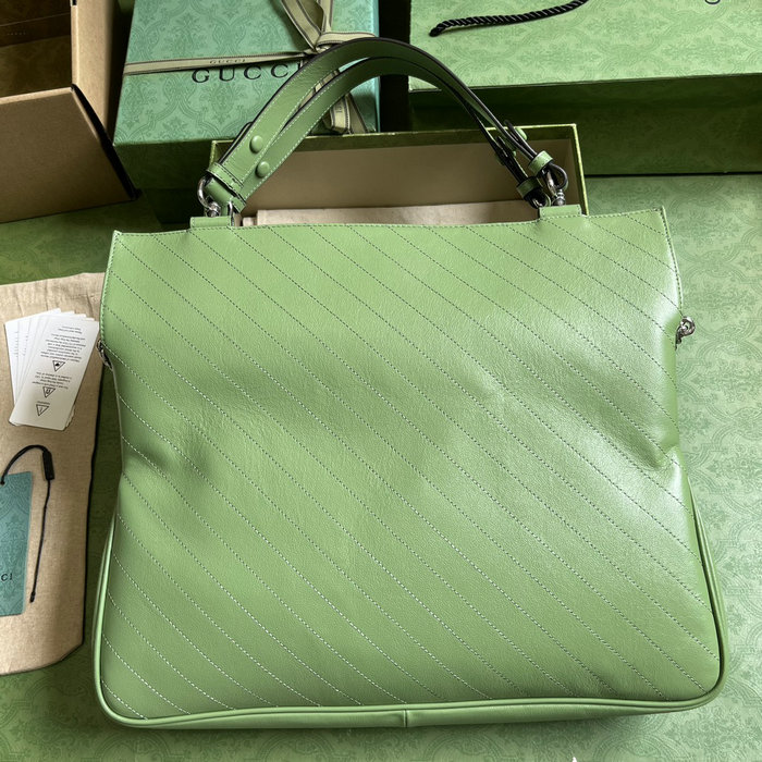 Gucci Blondie Medium Tote Bag Green 751516