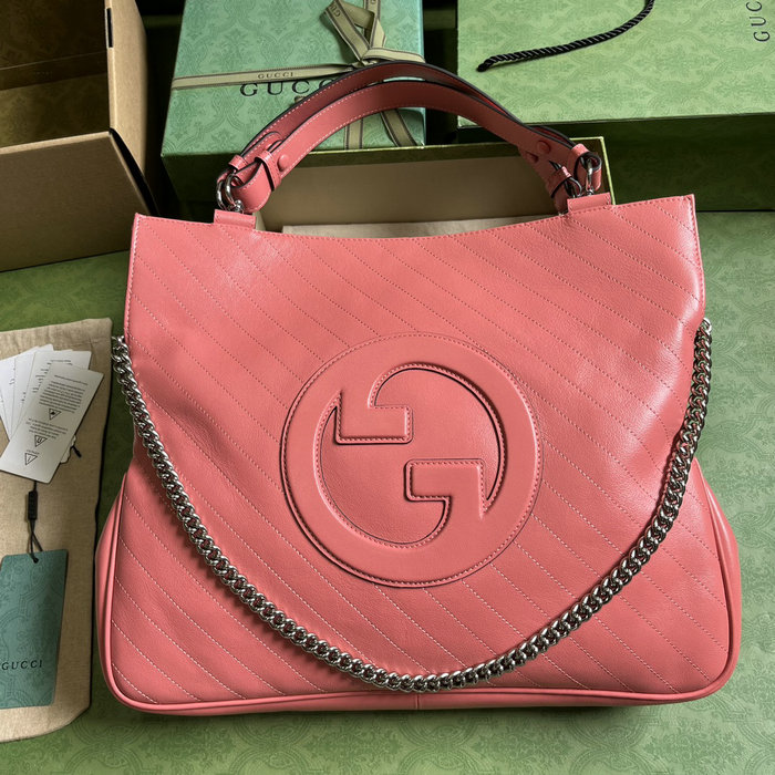 Gucci Blondie Medium Tote Bag Pink 751516