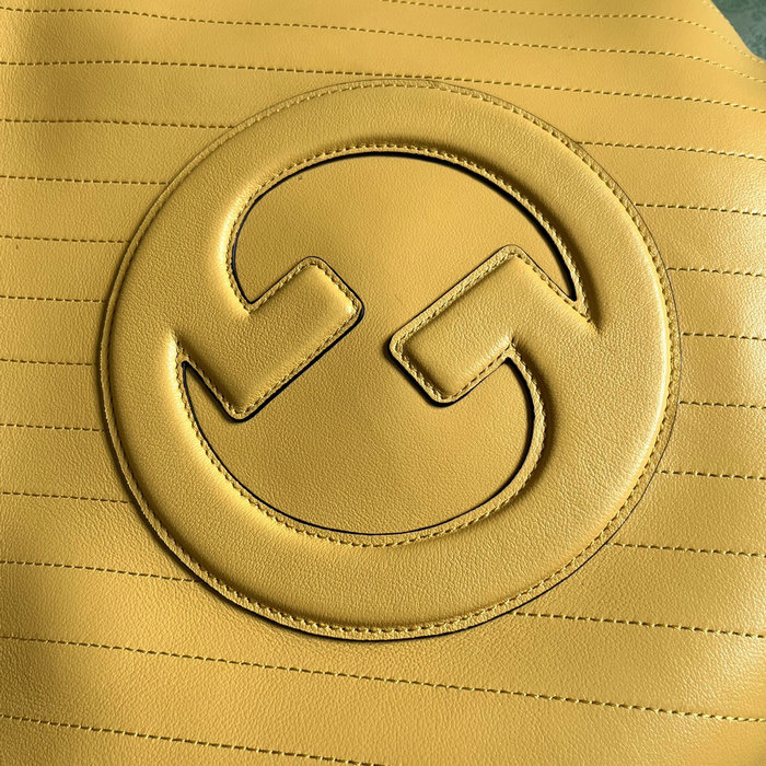 Gucci Blondie Medium Tote Bag Yellow 751516