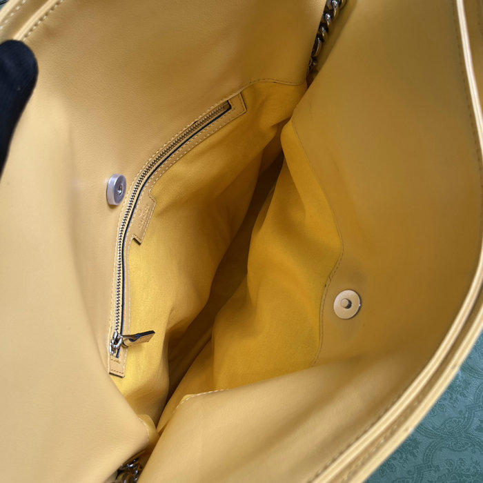 Gucci Blondie Medium Tote Bag Yellow 751516
