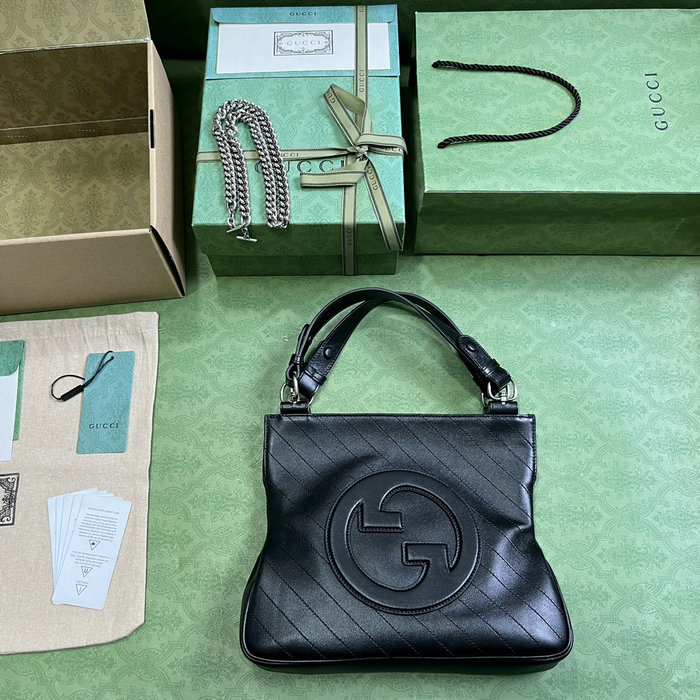 Gucci Blondie Small Tote Bag Black 751518